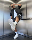 EPTM Steeler Denim Shirt - Black