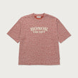 Stripe Box T-Shirt - Brick