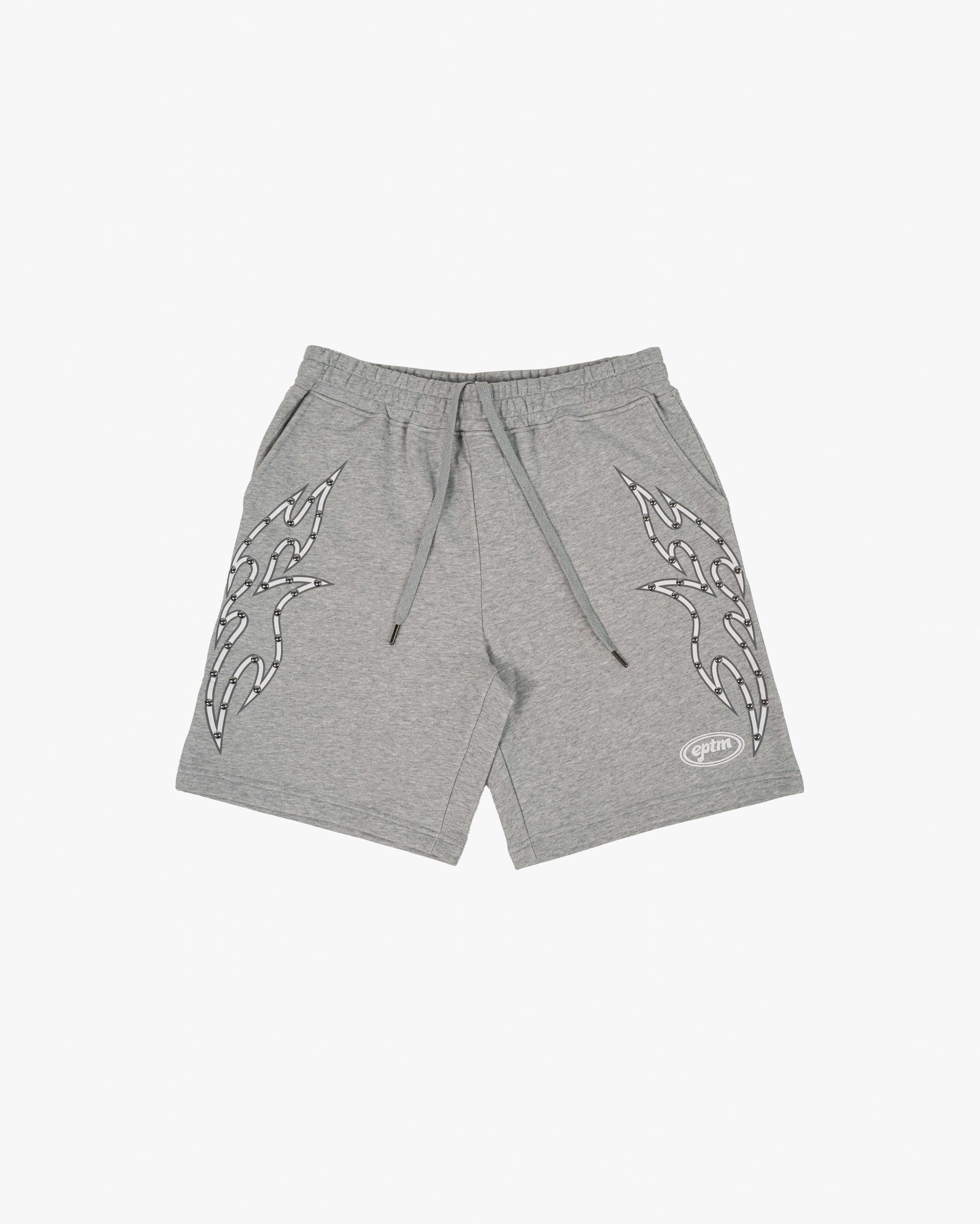 EPTM Stud Tribal Shorts - Heather Grey