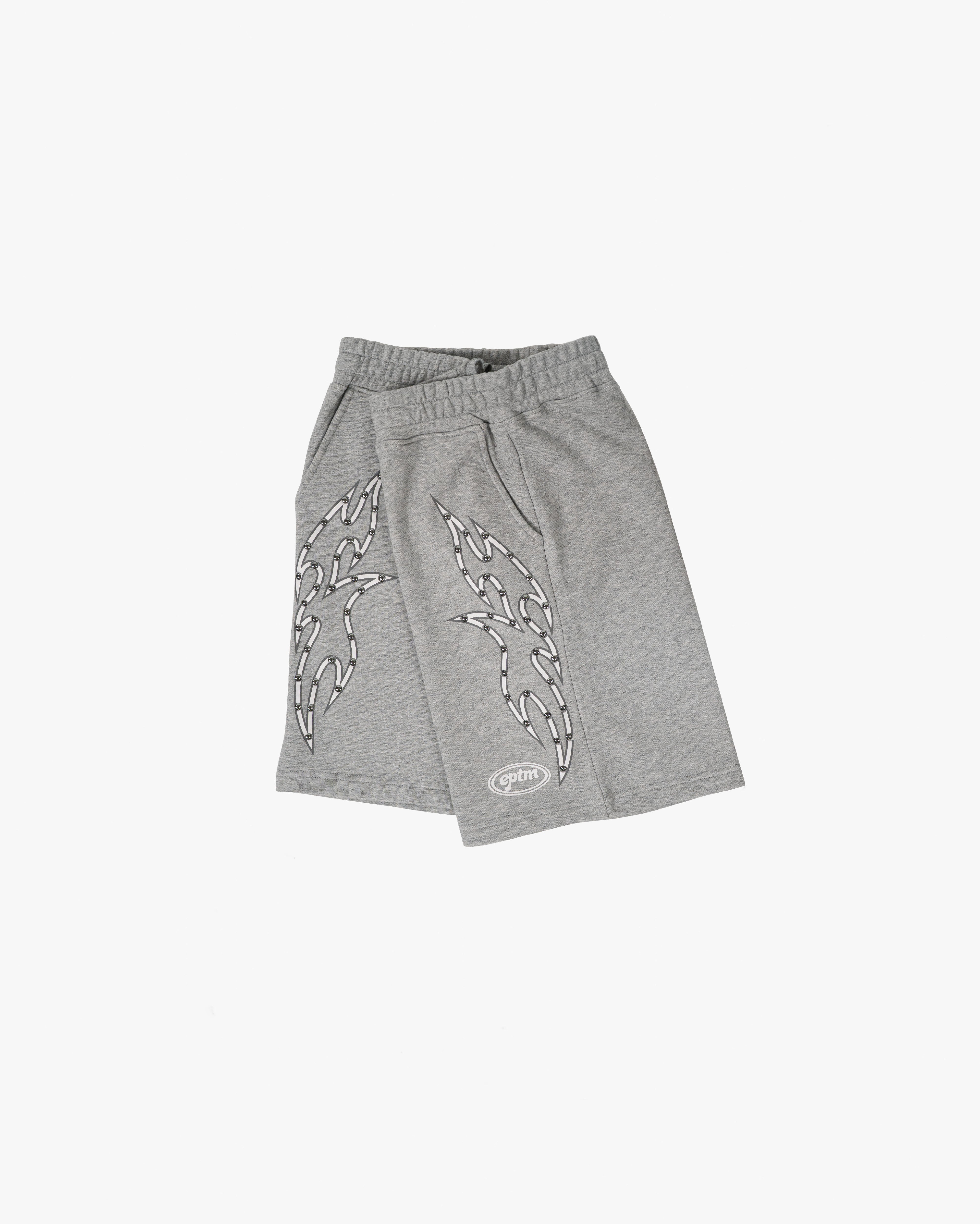 EPTM Stud Tribal Shorts - Heather Grey