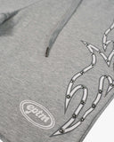 EPTM Stud Tribal Shorts - Heather Grey