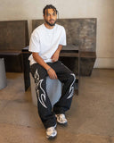 EPTM Stud Tribal Pants - Black