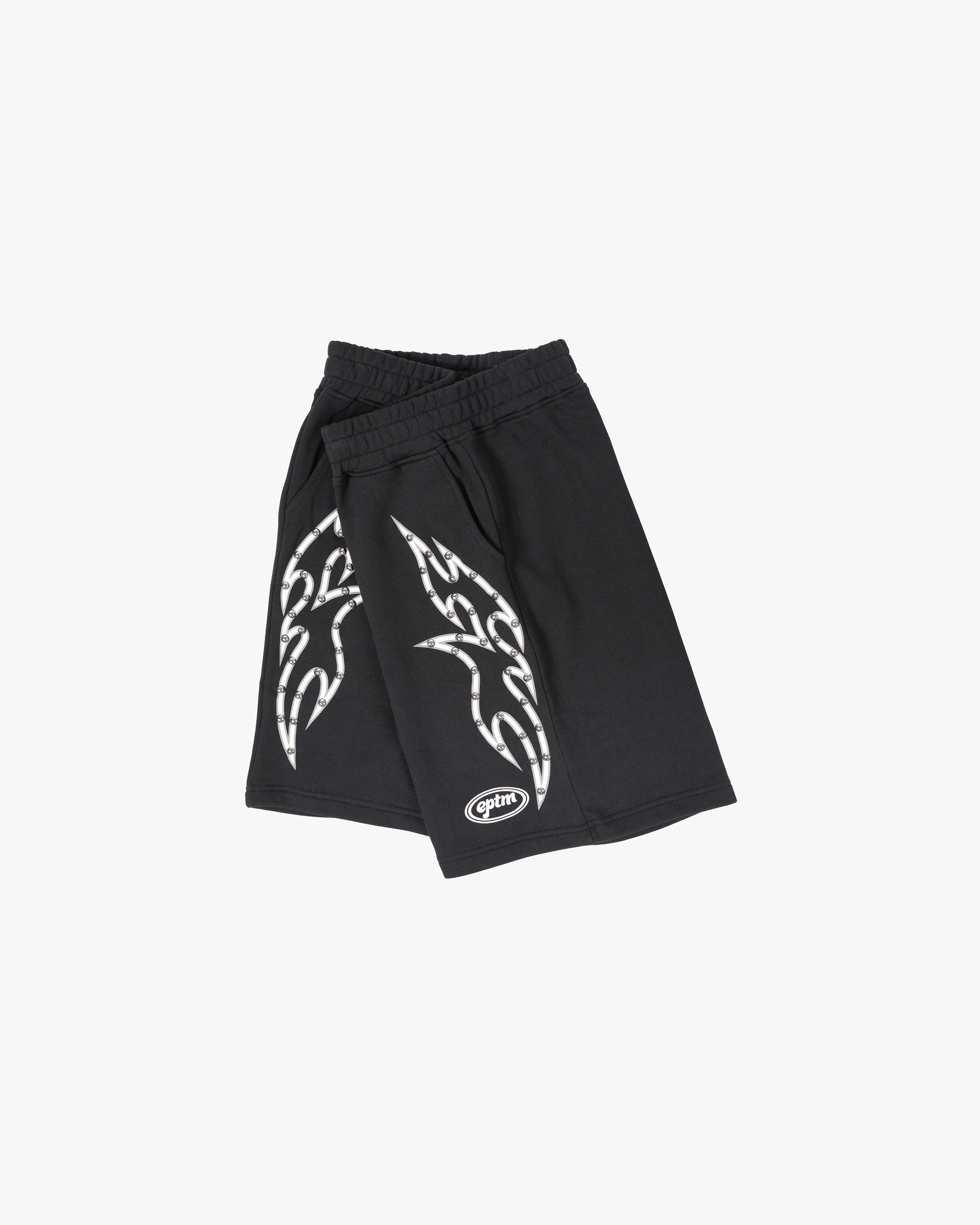 EPTM Stud Tribal Shorts - Black