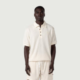 Knit Polo - Bone