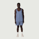 Knit Tank Top - Blue