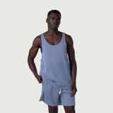 Knit Tank Top - Blue