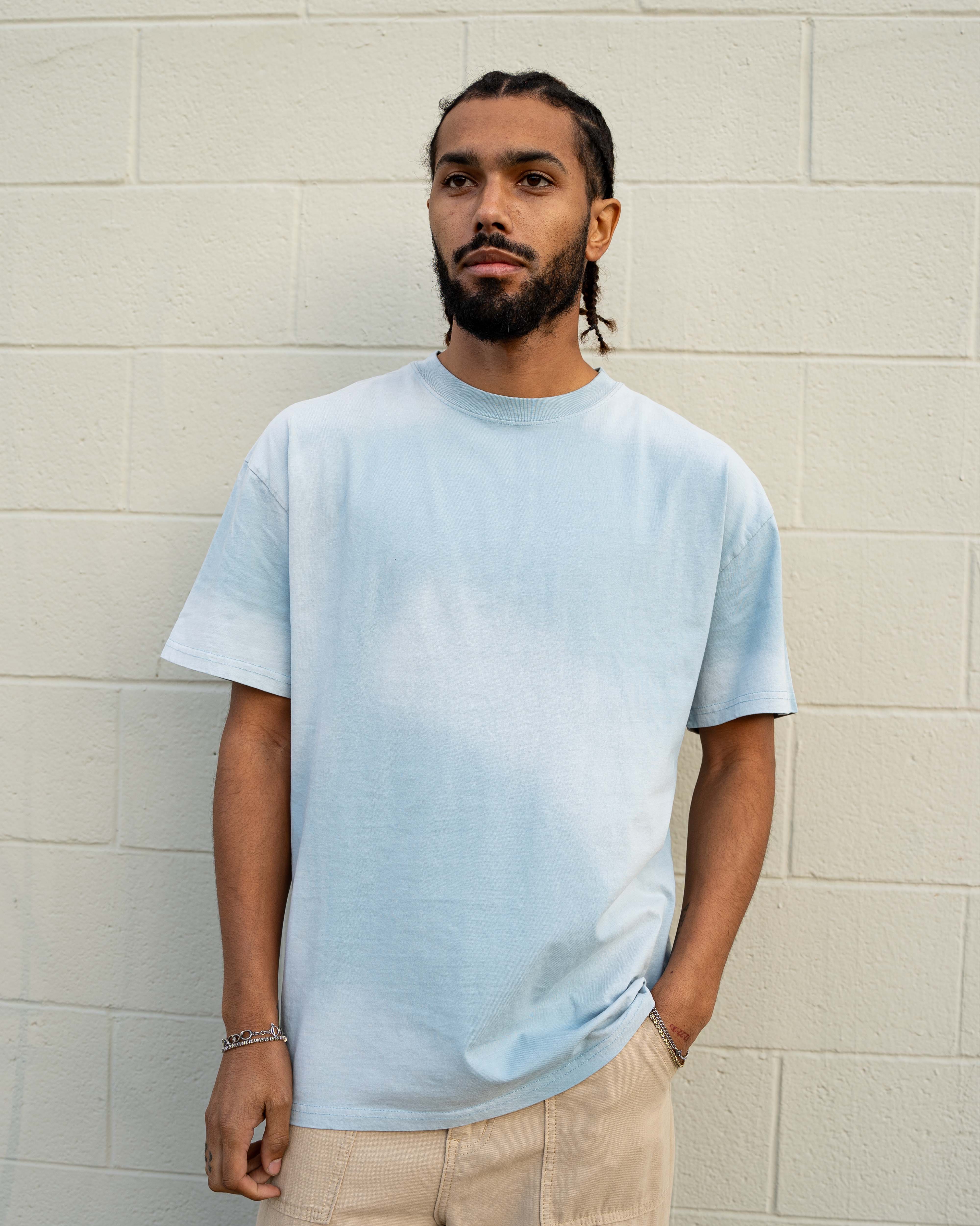 EPTM Sun Faded Tee - Sky Blue