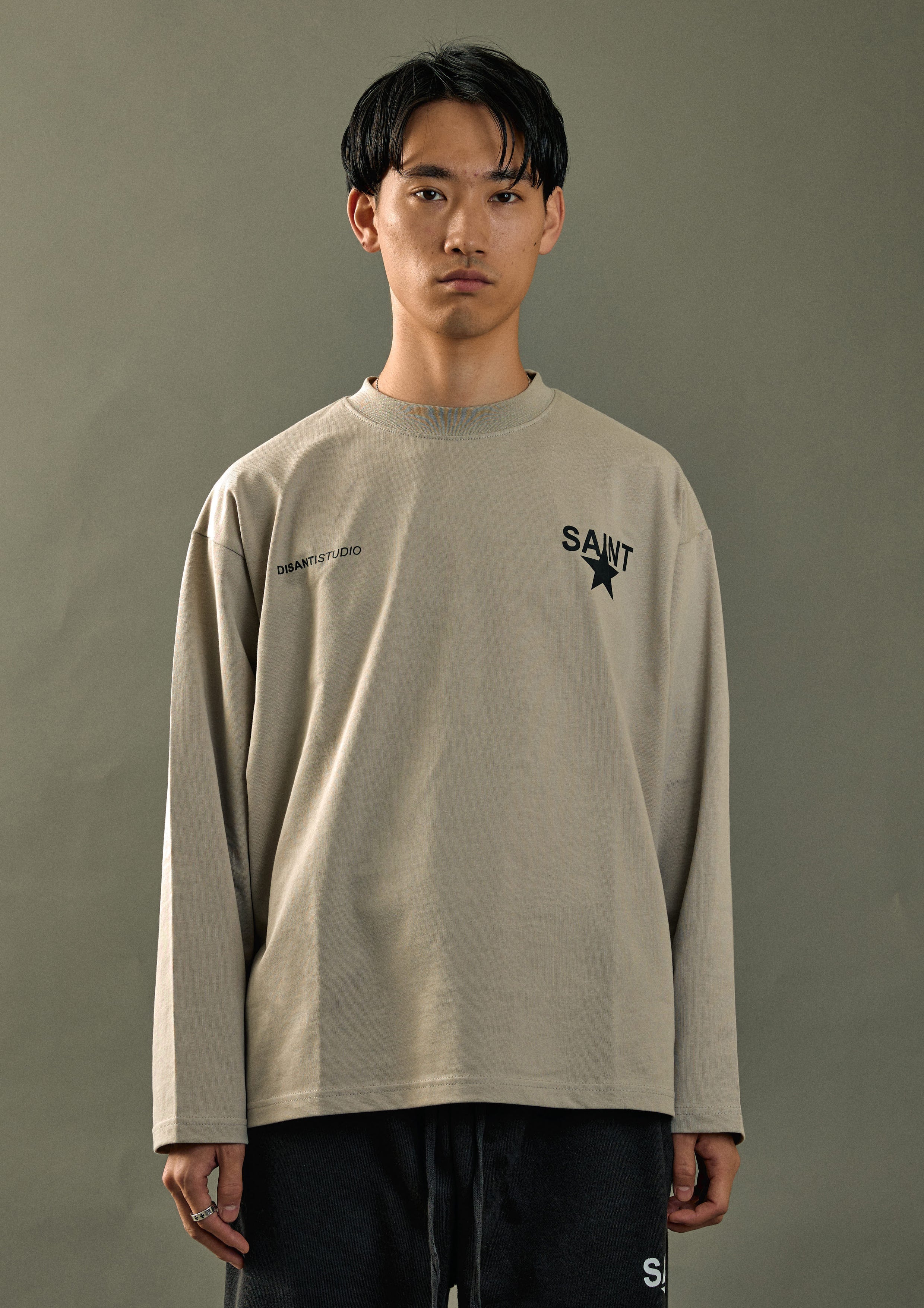 Saint Logo Long Sleeve Tee