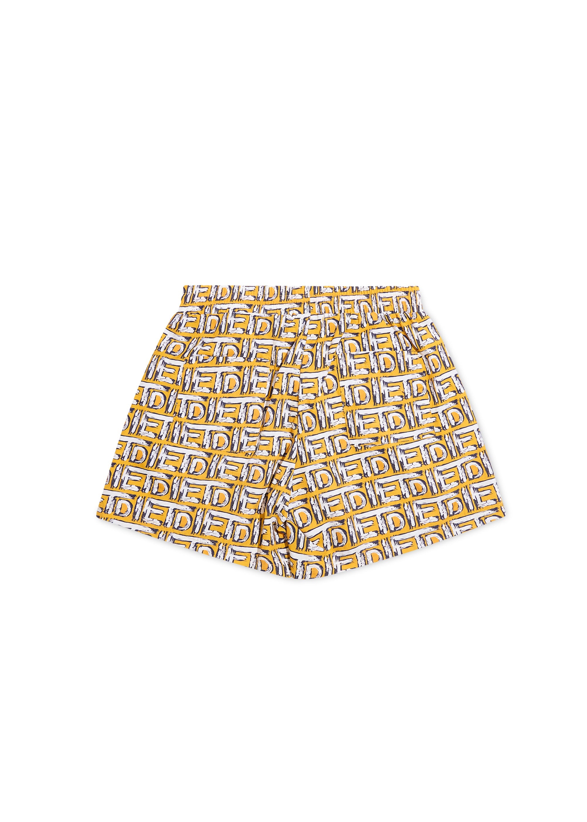 Scribble Short - Yellow