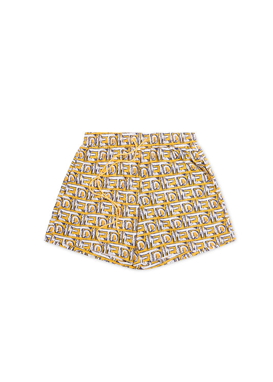 Scribble Short - Yellow