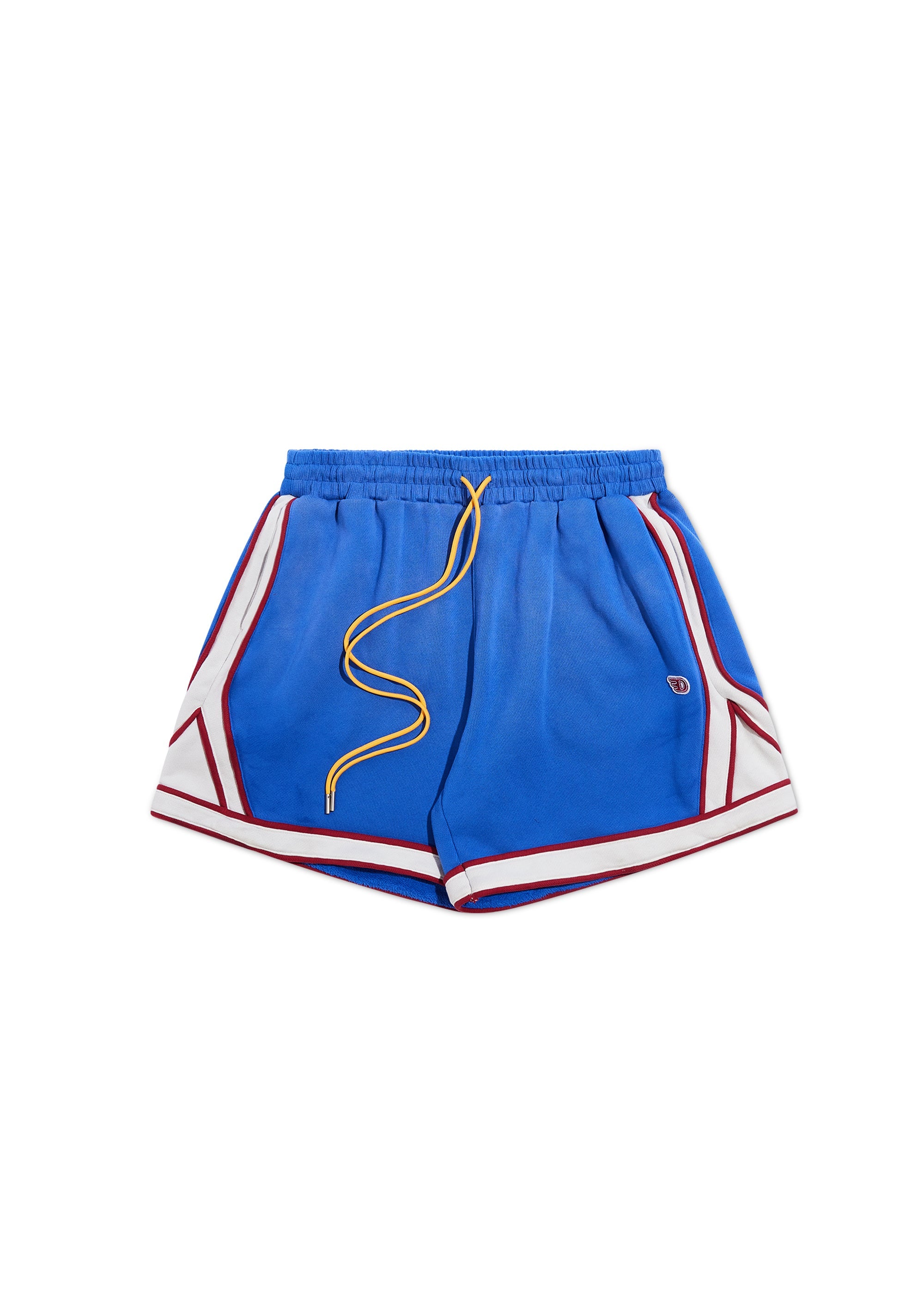 Warm Up Shorts - Blue/Cream