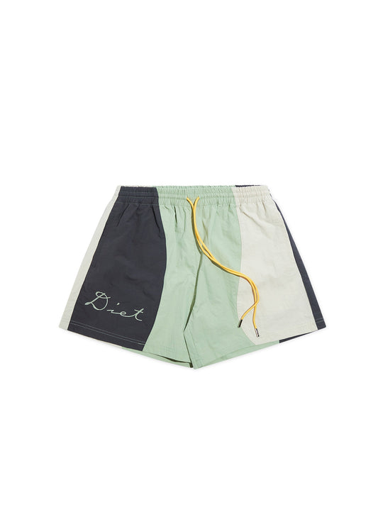 Panel Bay Short - Sage Multi