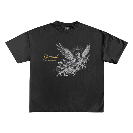 Spirit of GVNMNT Tee - Faded Black