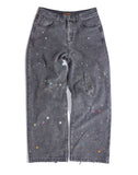 20K Diamond Stellar Denim Pants IN Black