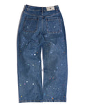 20K Diamond Stellar Denim Pants IN Blue