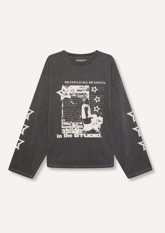Studio Saints Tee - Washed Grey
