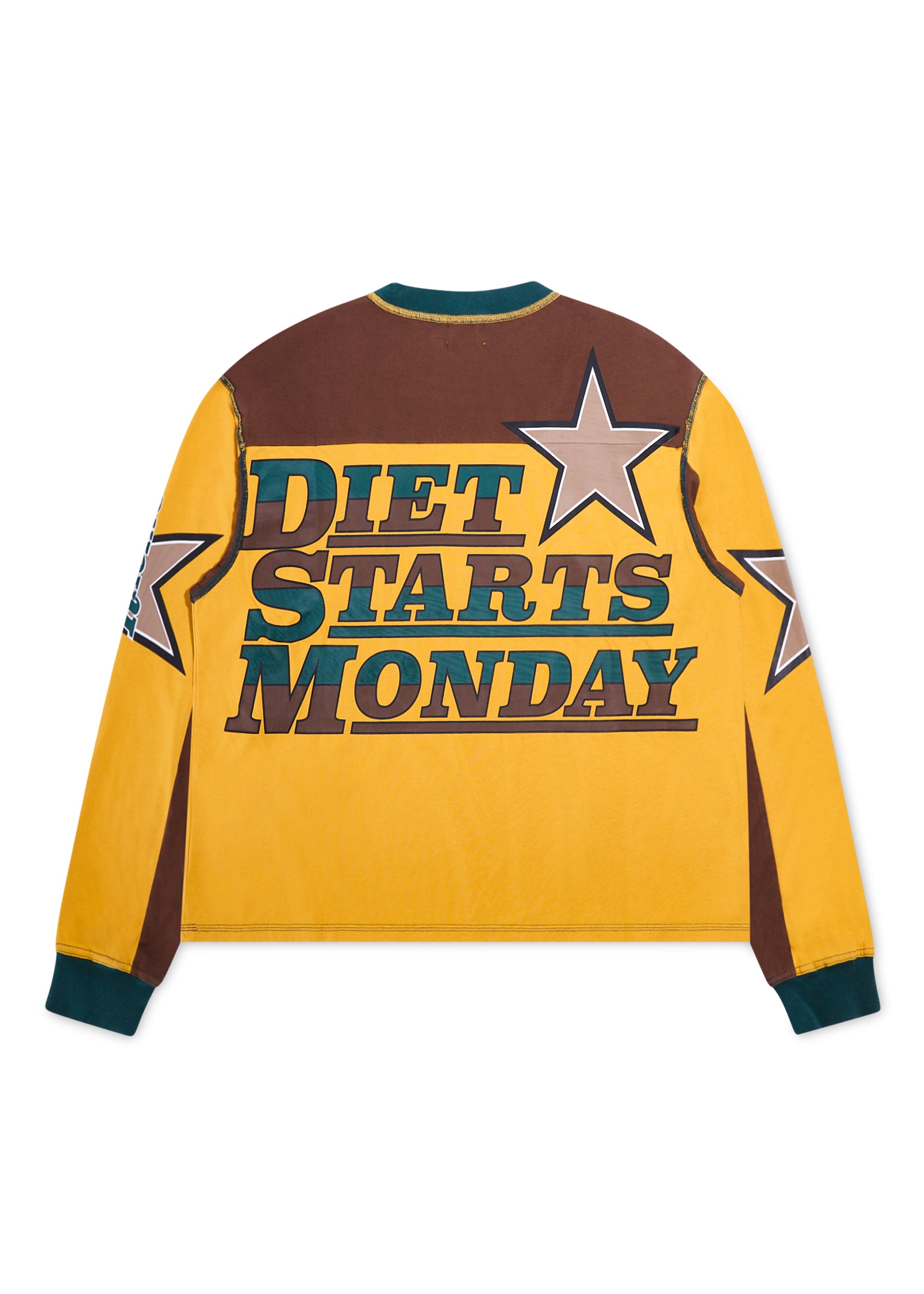Supercross Long Sleeve - Brown/Yellow