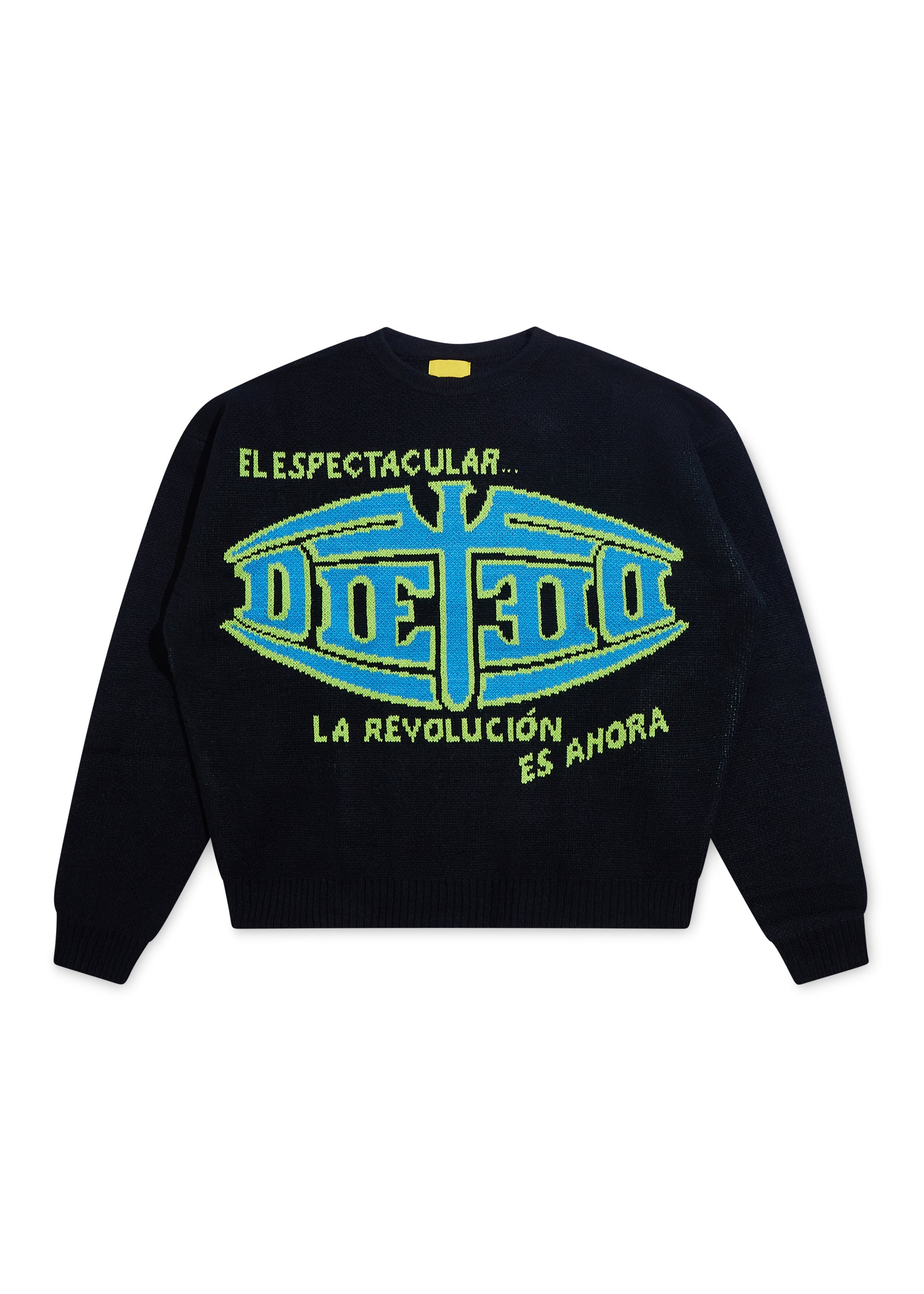 El Espectacular Knit Sweater - Black