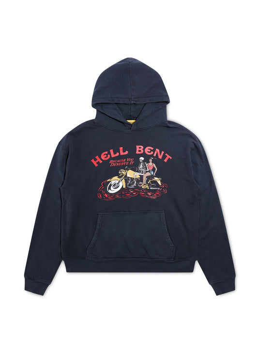 Hell Bent Hoodie - Vintage Black