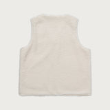 Teddy Notes Vest - Cream