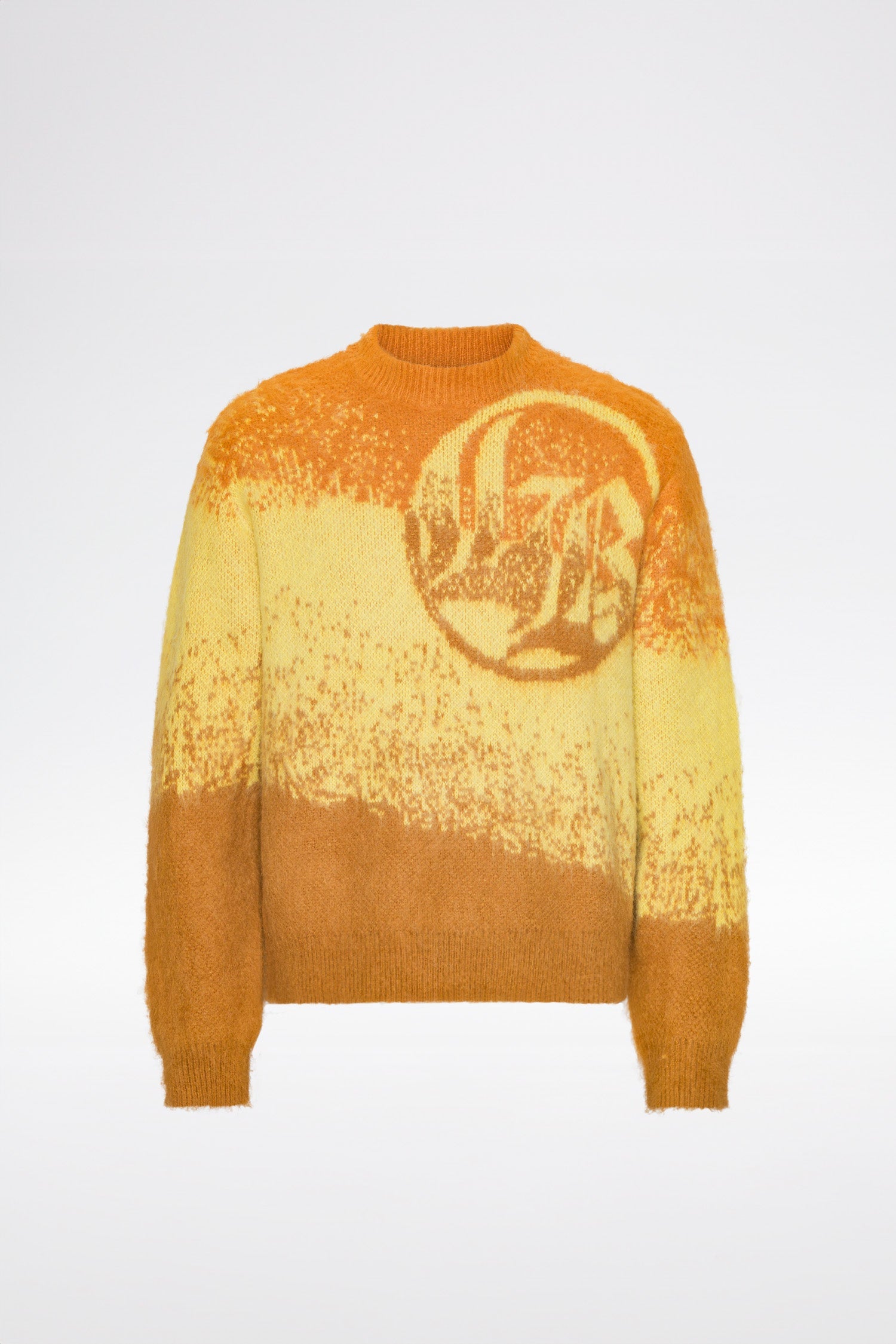 TEXTURED KNITWEAR - Yellow/Orange