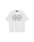 Floral "Tile" Tee (White)