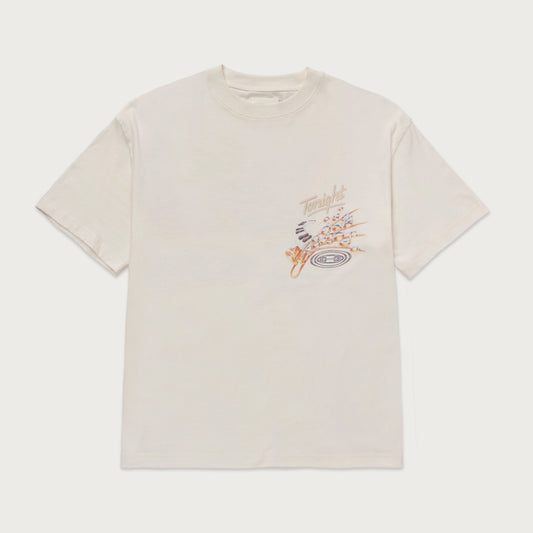 Tonights Music Tee - Cream