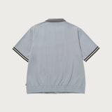 Tradition S/S Snap Button Up - Stone