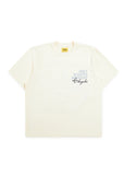 LA Tee - Antique White/Grey