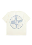 LA Tee - Antique White/Grey