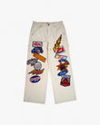 Turbo Carpenter Pants - Cream