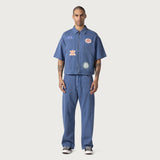 Twill Party Pant - Blue