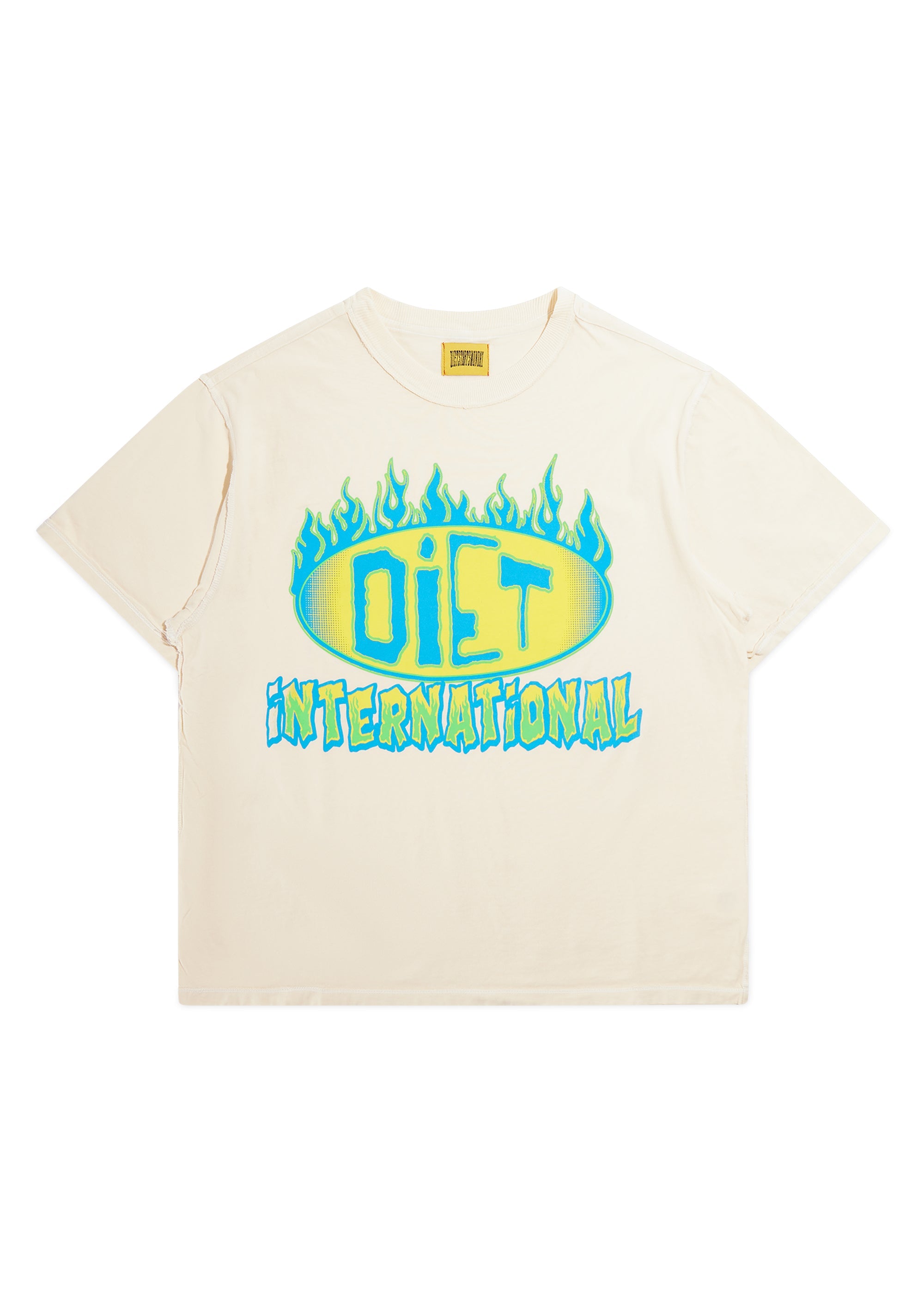 INTL Flame Tee - Antique White