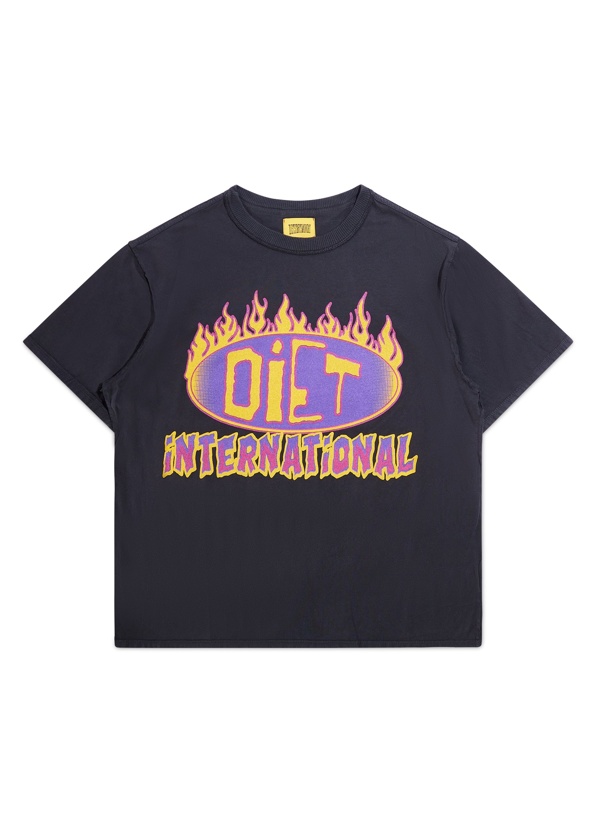 INTL Flame Tee - Vintage Black