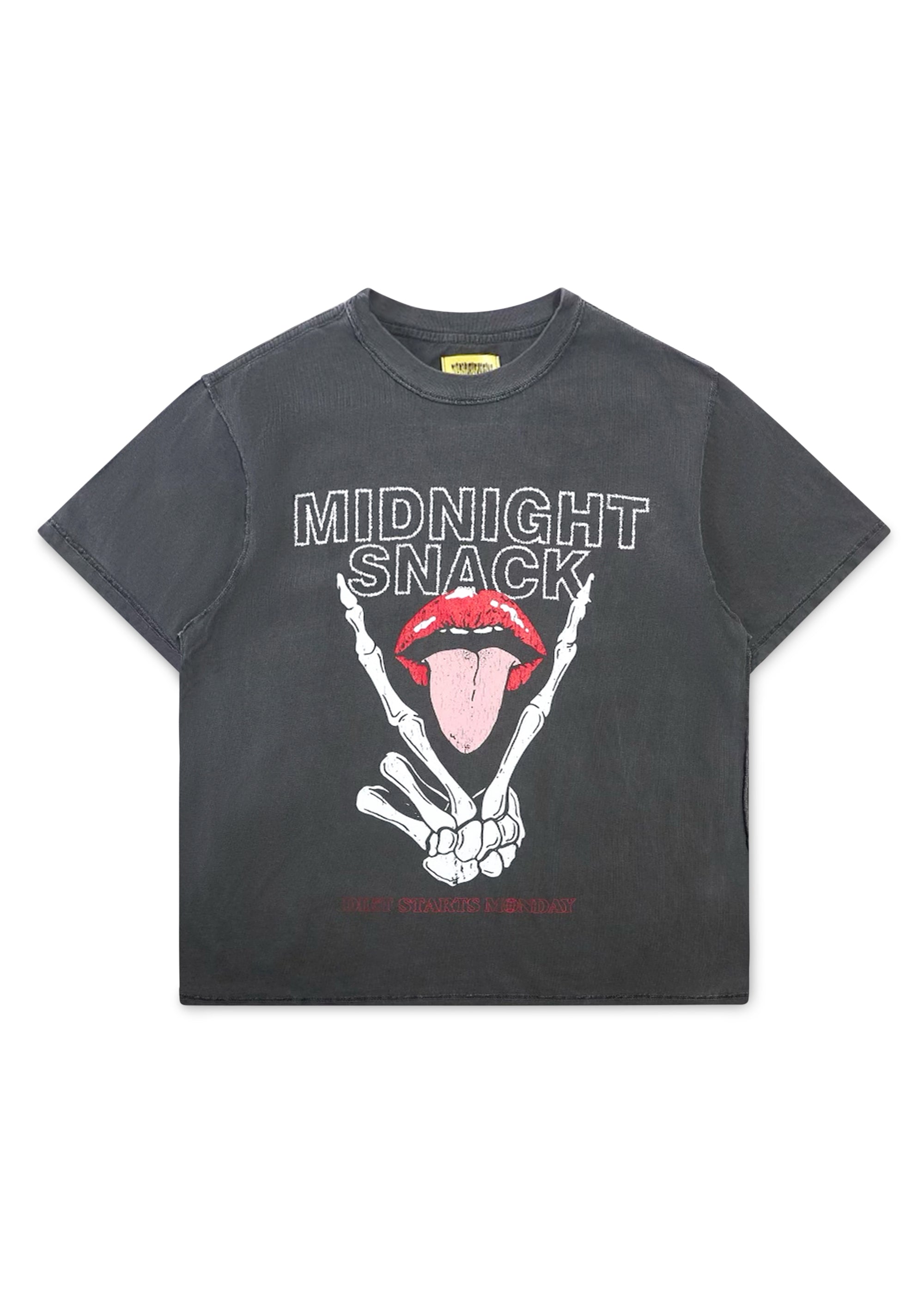 Midnight Snack Tee - Vintage Black