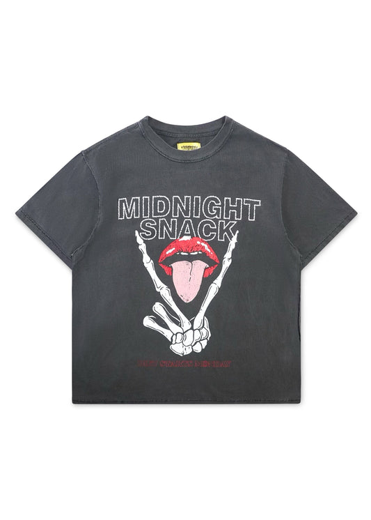 Midnight Snack Tee - Vintage Black