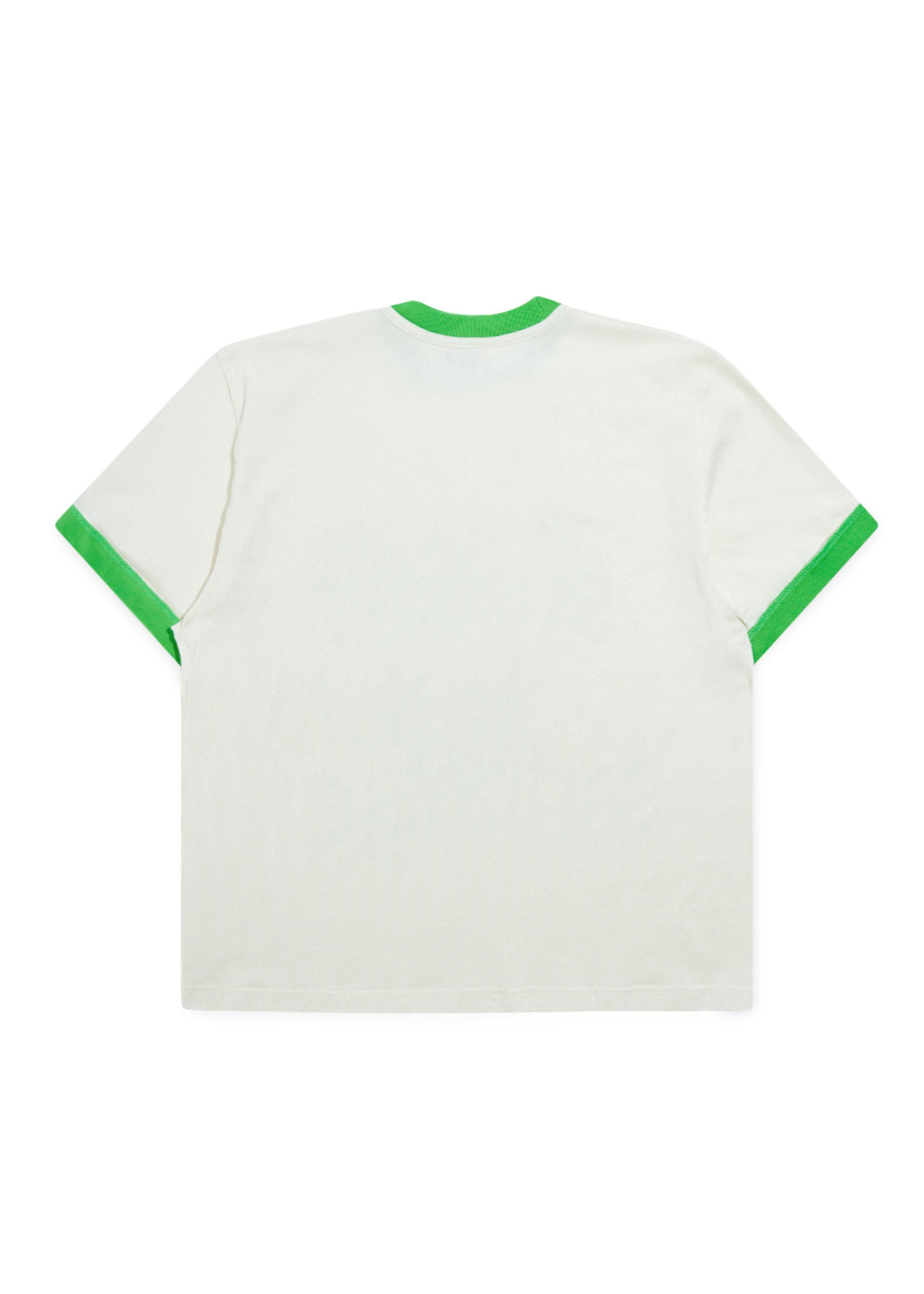 Sunset Ringer Tee - Green