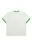 Sunset Ringer Tee - Green