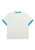 Sunset Ringer Tee - Blue