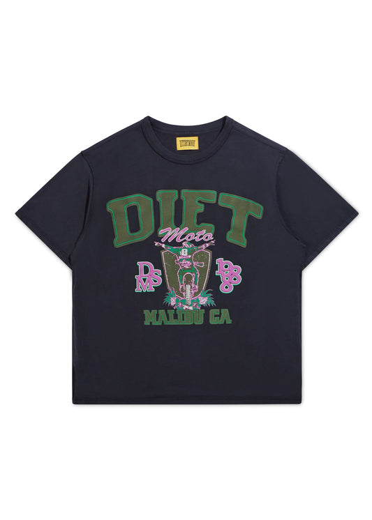 Moto Tee - Vintage Black