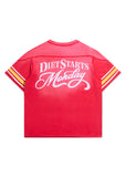 Varsity Tee - Rust/Yellow
