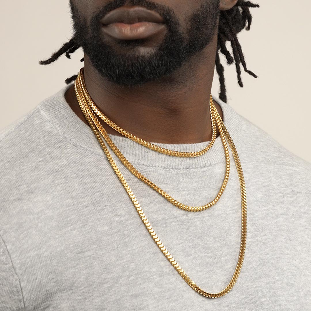 Gold Franco Chain 4mm