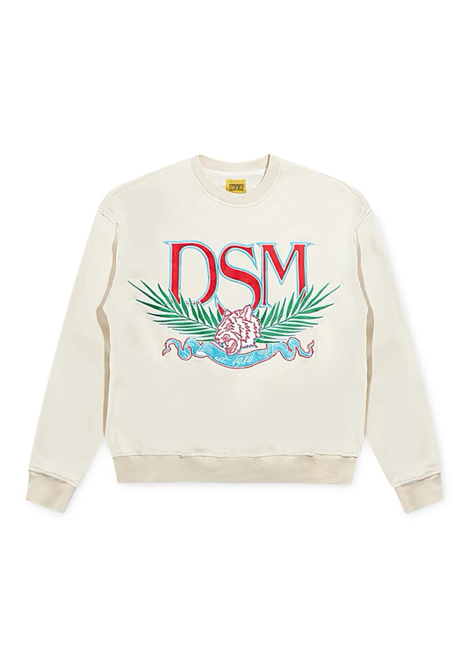 Tiger Crewneck - Antique White