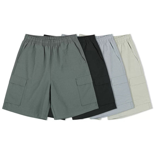 Multi-Pocket Military Cargo Shorts