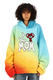 I LOVE MOM SHERPA HOODIE