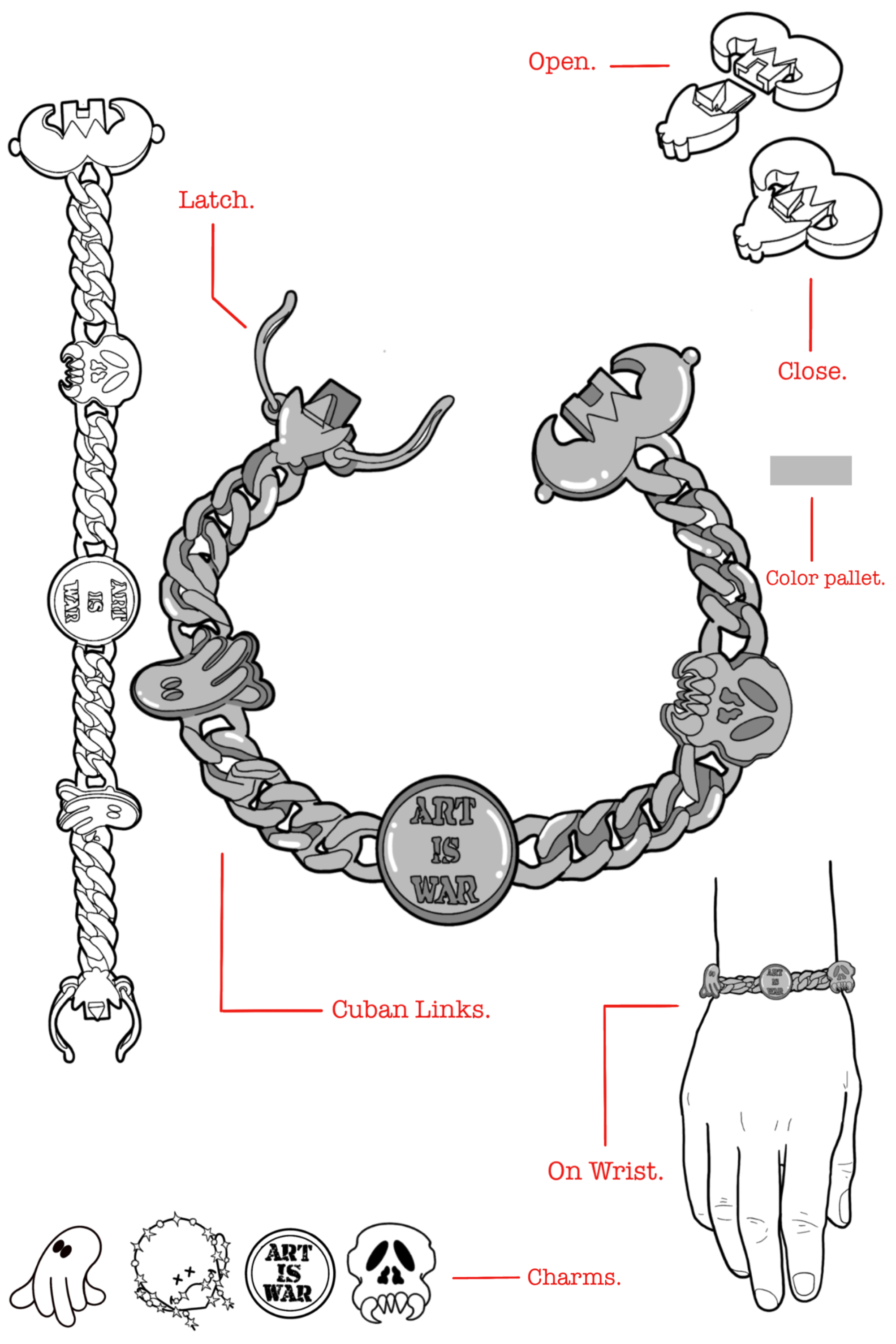 WNTD CHARM BRACELET