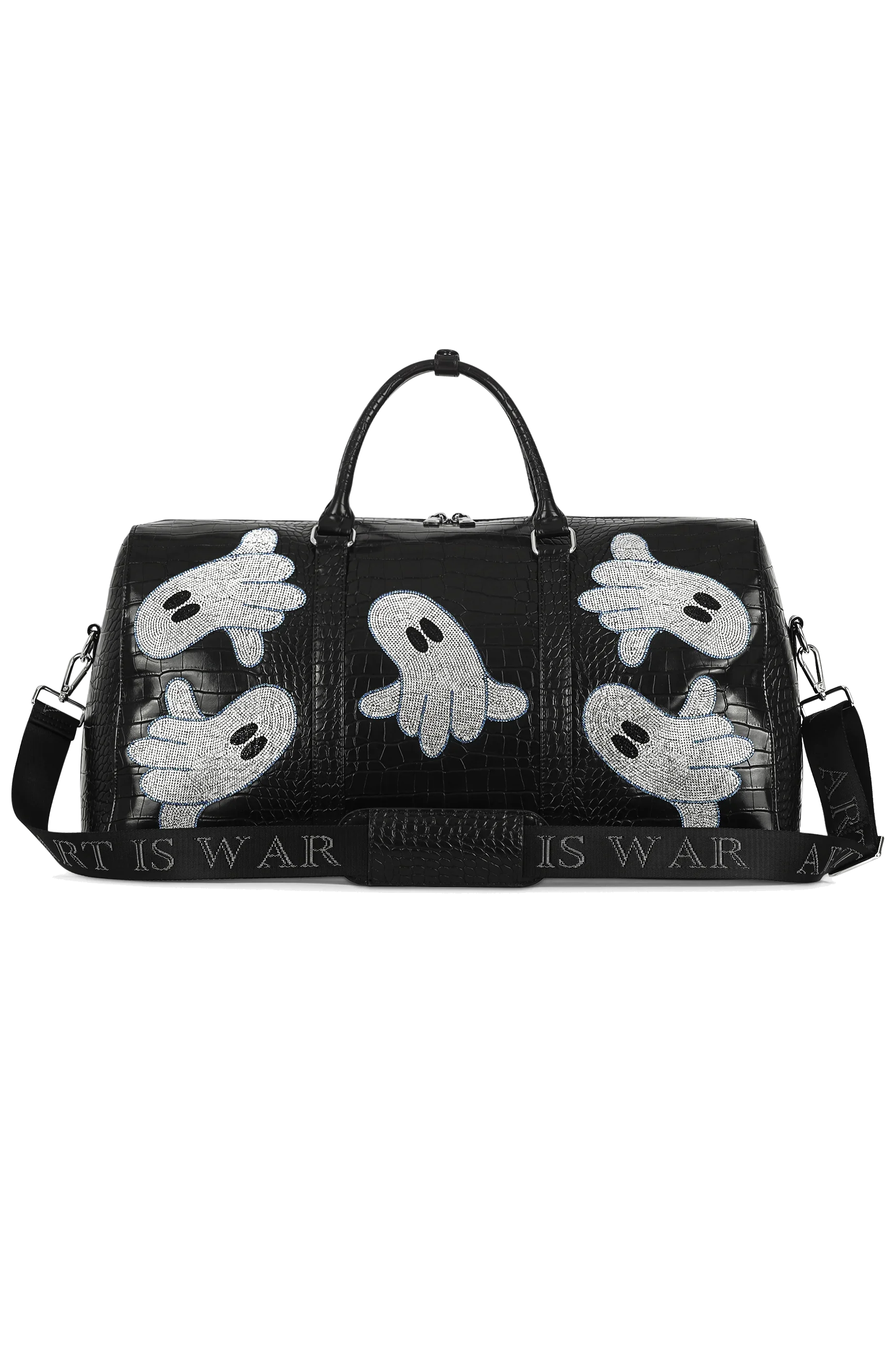 ALLIGATOR GHOST GEM DUFFLE BAG