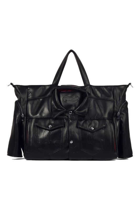 BLU BOY X DUSS WAYNE LEATHER SHIRT BAG