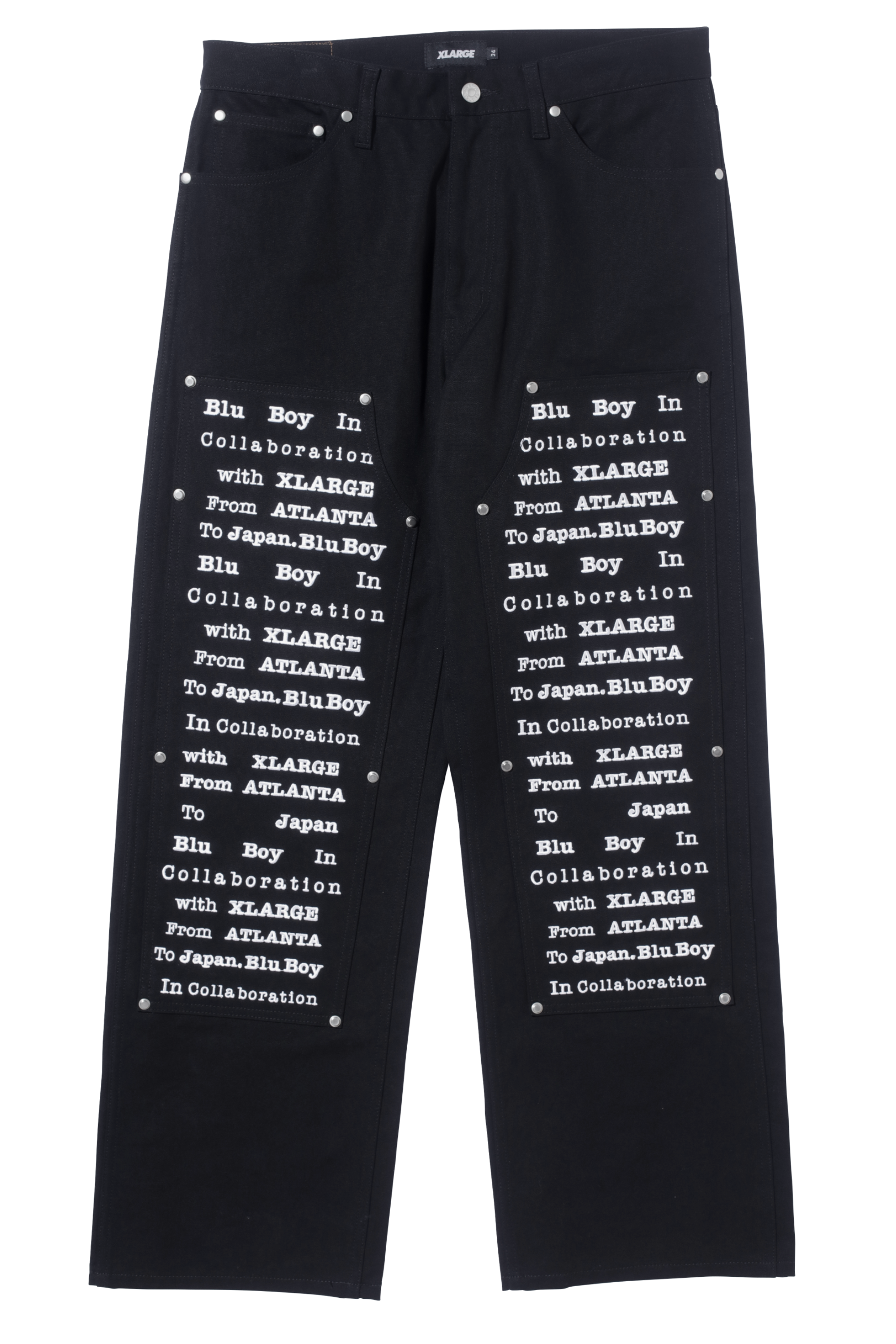 SNAP PANEL CARPENTER PANTS