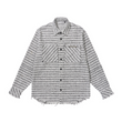 Distressed Tweed L/S Shirt